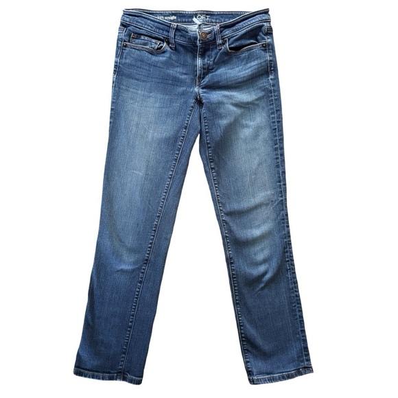 LOFT Denim - LOFT Ann Taylor jeans women’s 26 Modern Straight size 2 S525